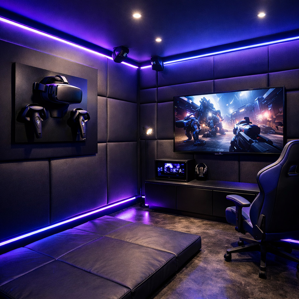 NeoVR Play Hub interior